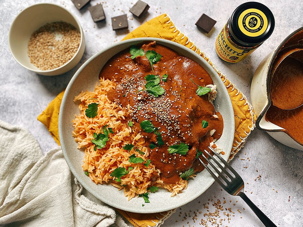 Day of the Dead food - Guide to Pacific Coast Mexico with Chicken mole dish