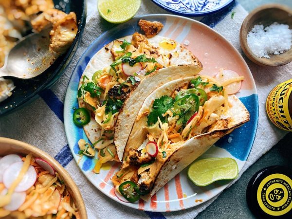 Fish Tacos - finished dish - What to serve with tacos