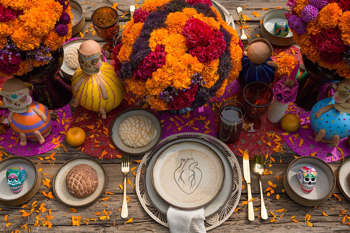 Day of the Dead colours