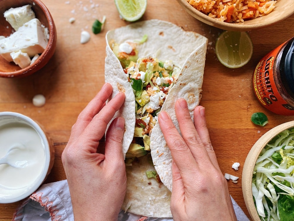 Black Bean Burrito