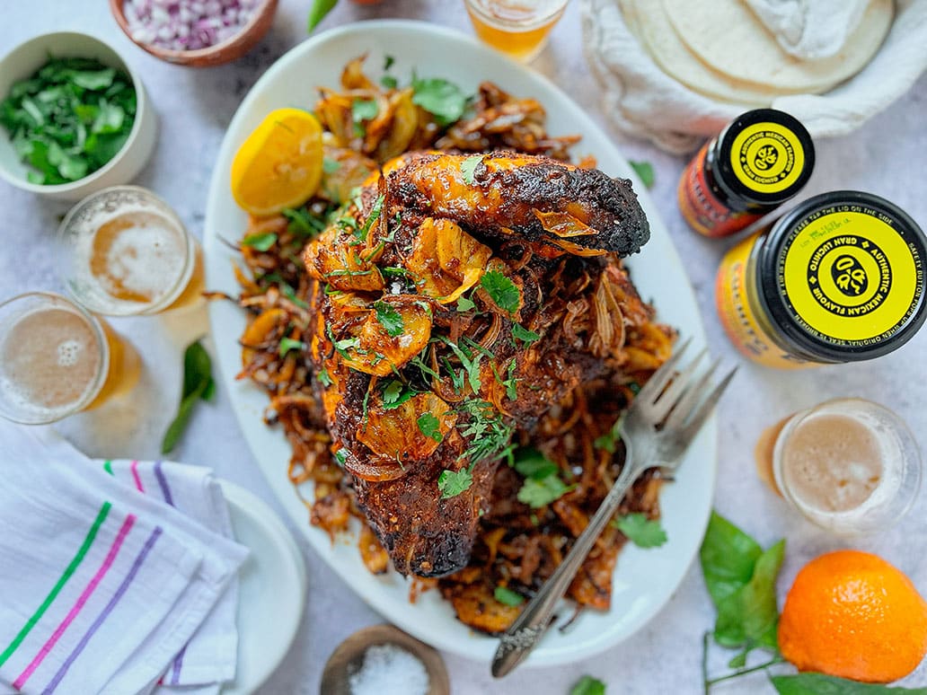 Mexican New Year's Eve Traditions - turkey breast dish
