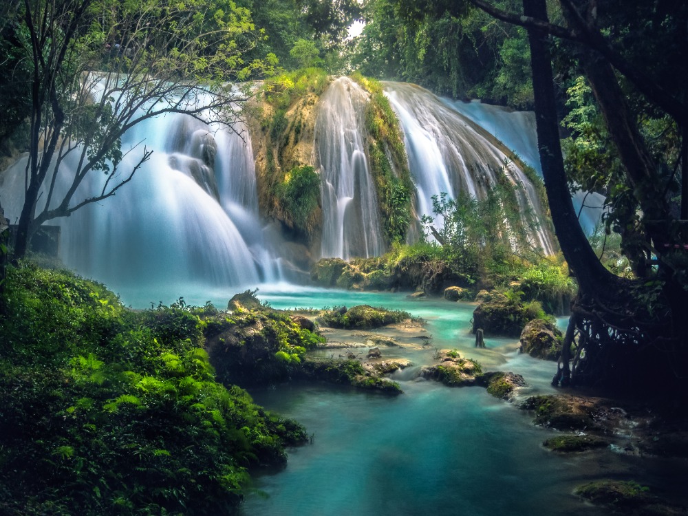Waterfalls in Chiapas