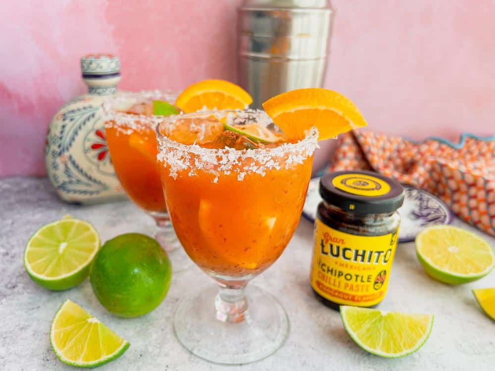 What To Serve With Tacos? chipotle margarita