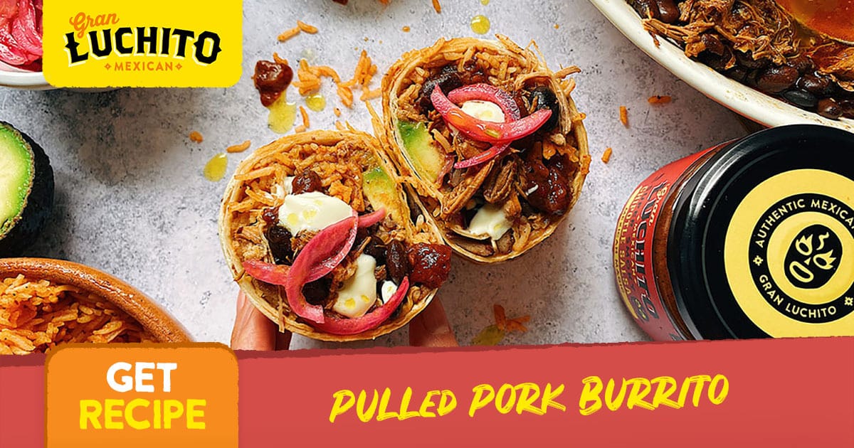 Pulled Pork Burrito