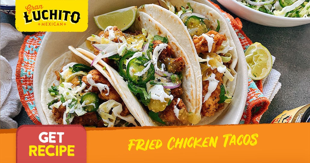 Fried Chicken Tacos - What To Serve With Nachos
