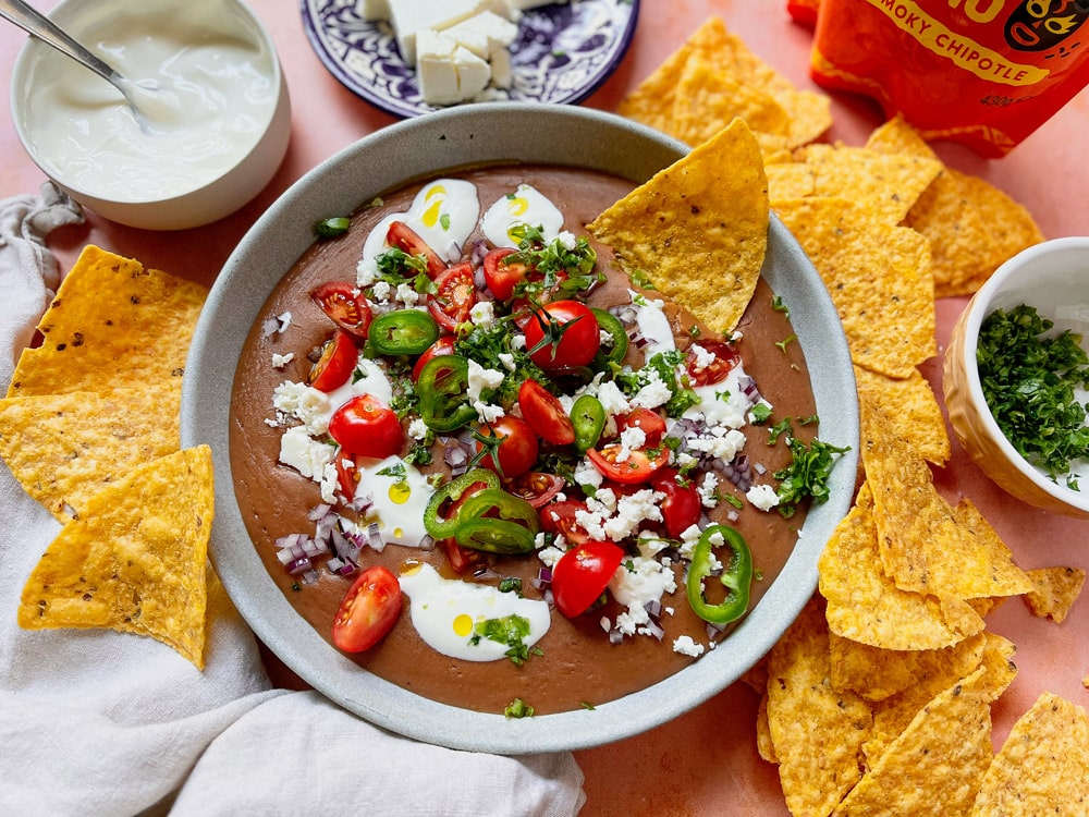 what are Refried Beans dish