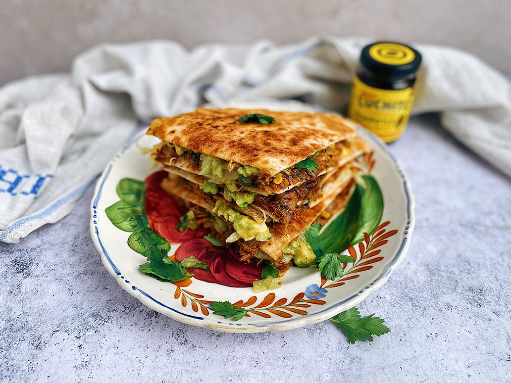 Pulled Pork Quesadilla