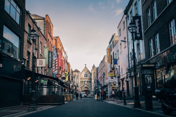 Street in Dublin city centre