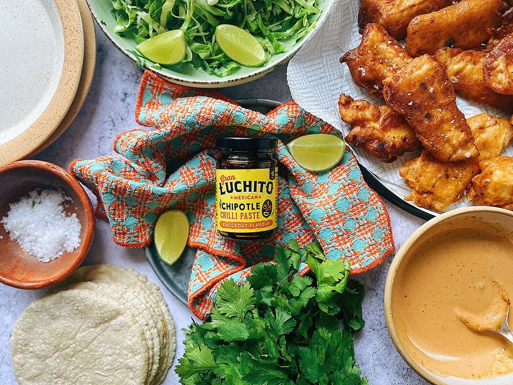 Baja Fish Tacos - Ingredients