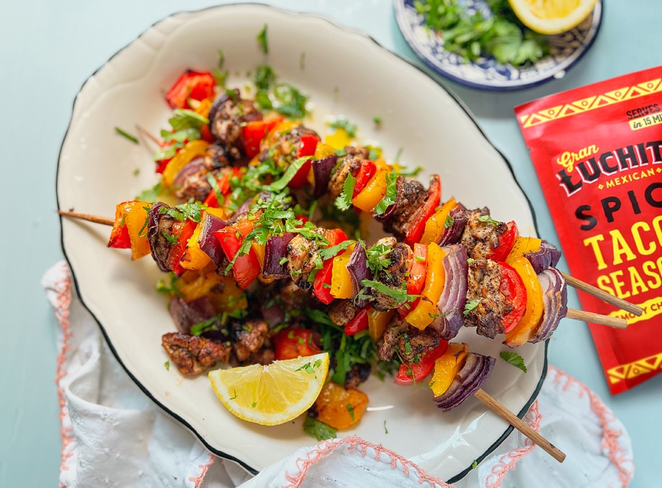 Chicken Skewers | BBQ Chicken Recipe | Gran Luchito
