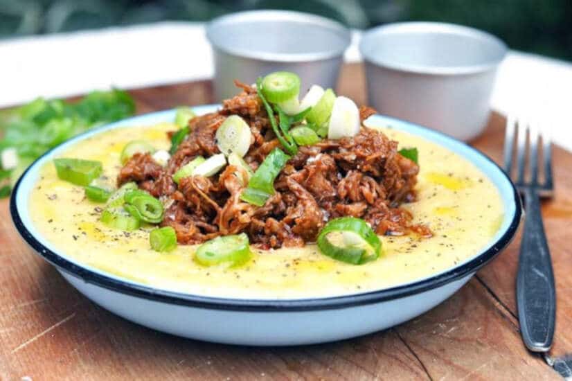 Pulled Pork Cheesy Girts Recipe - A Southern States Gem!