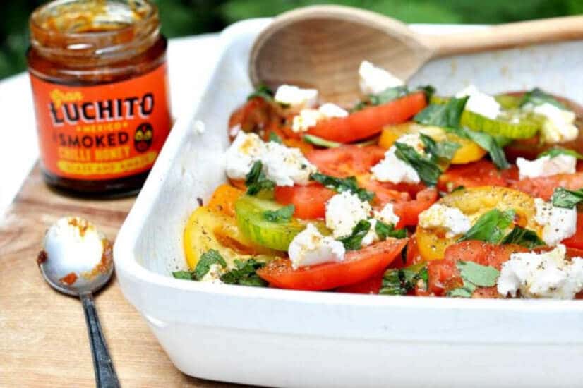 Goats Cheese and Tomato Salad - Taste of Summer