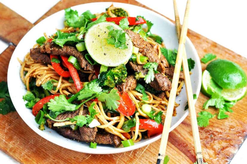 Chipotle Beef Stir Fry - Mexican Wok 'n' Roll