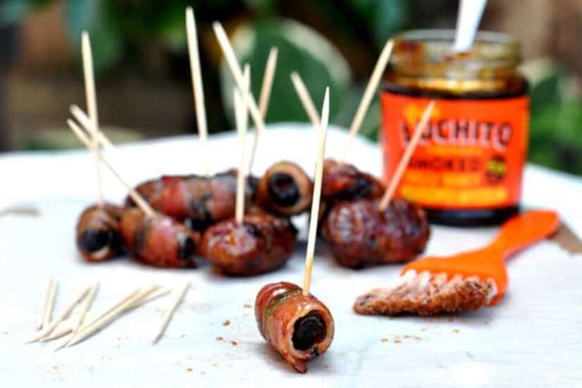 Sticky Devils On Horseback - Xmas Heaven