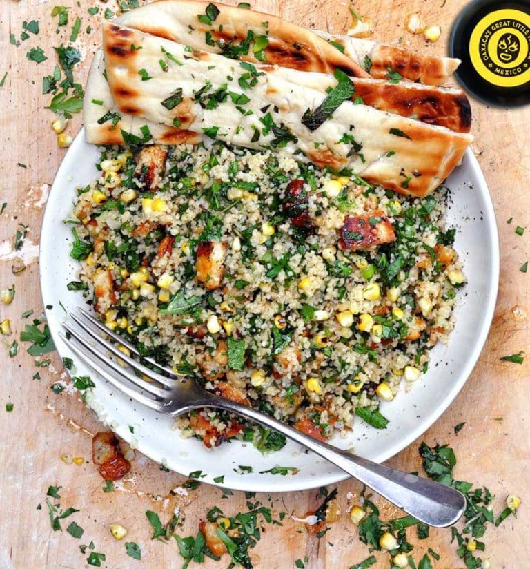 Couscous Salad With Chilli Halloumi- Some Fresh Flavours | Recipe