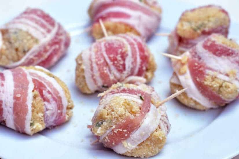 Cheesy Mashed Potato Bacon Bombs