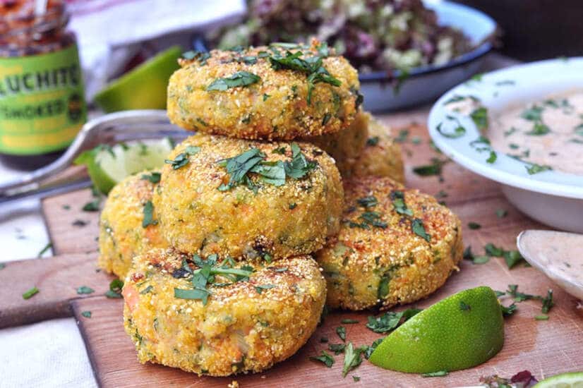 Spicy Salmon Fishcakes Recipe with Chipotle | Gran Luchito