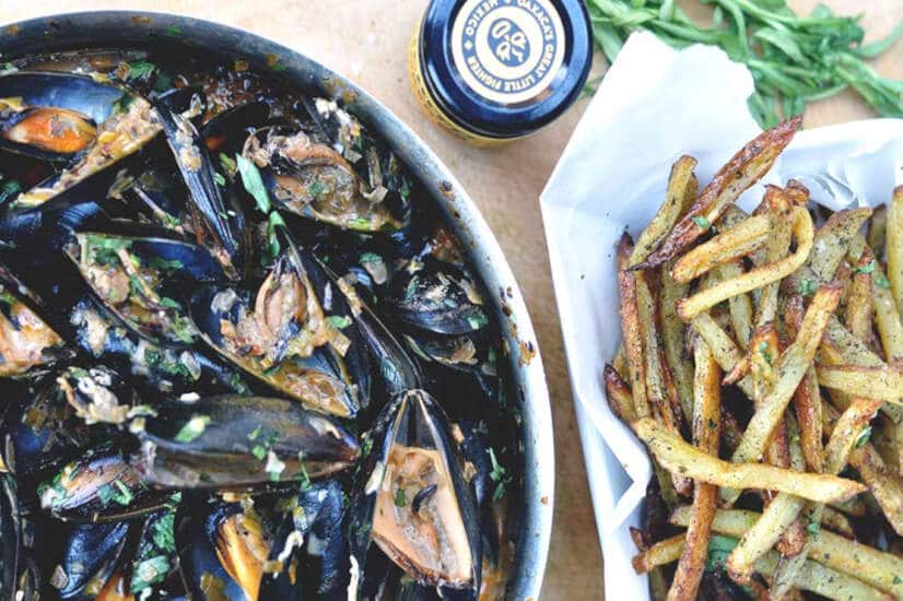 Chilli Mussels and Fries - Gran Luchito