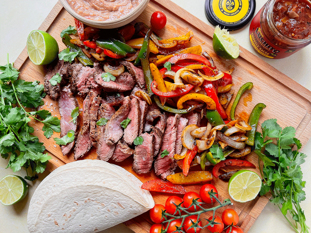 Fajita Platter Feast: Easy Snack Idea for Dinner | Gran Luchito