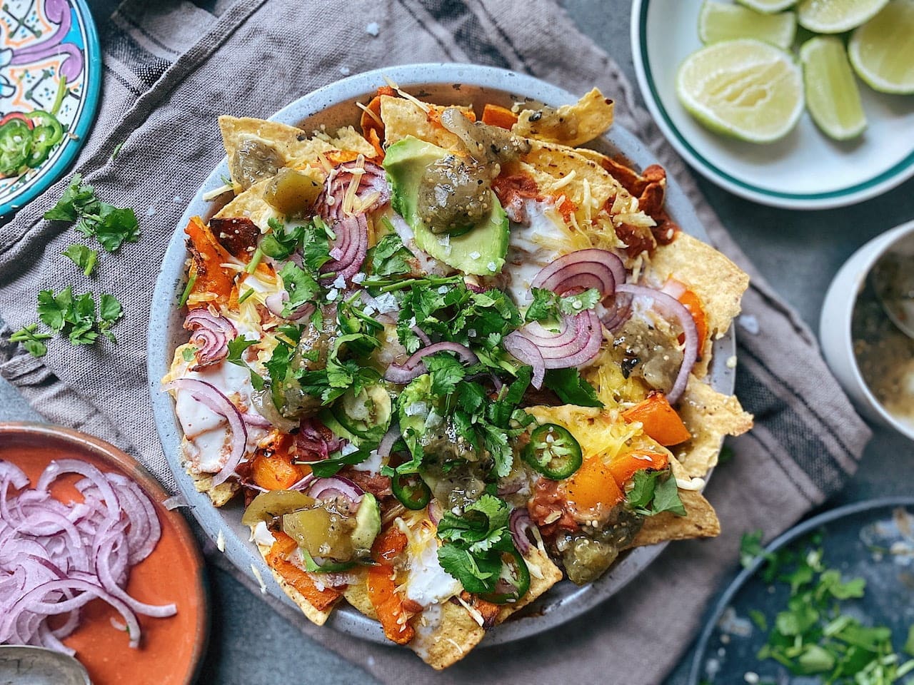 Homemade Mexican Vegan Nachos | Gran Luchito