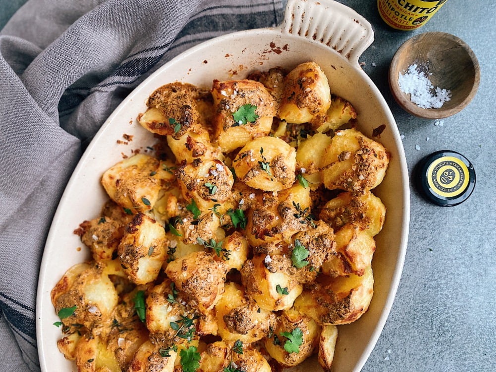 Mexican Roast Potatoes Recipe With Chipotle | Gran Luchito