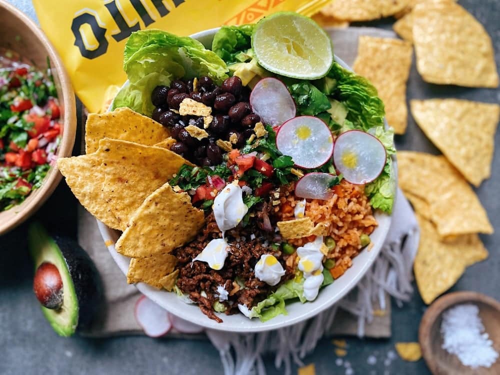 Taco Salad Recipe With Chipotle Dressing | Gran Luchito
