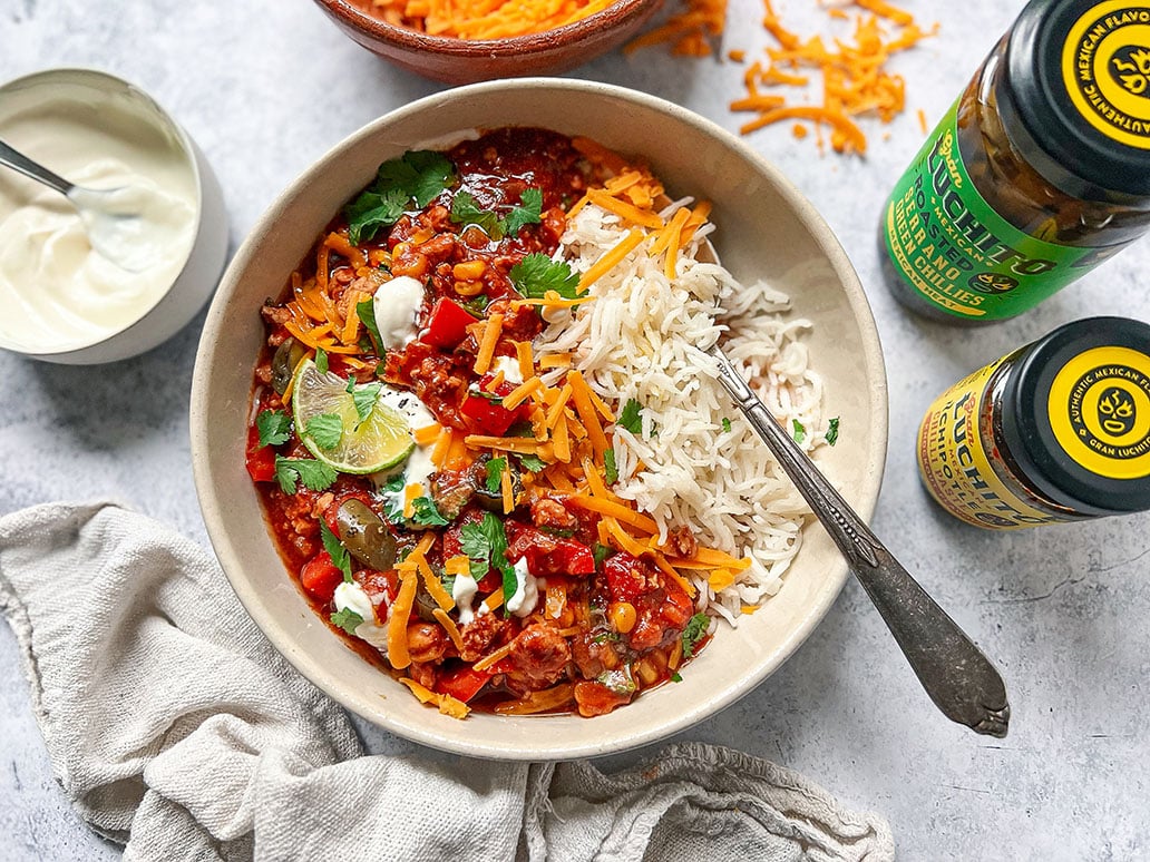 Turkey Chilli | Healthy Chilli Con Carne | Gran Luchito