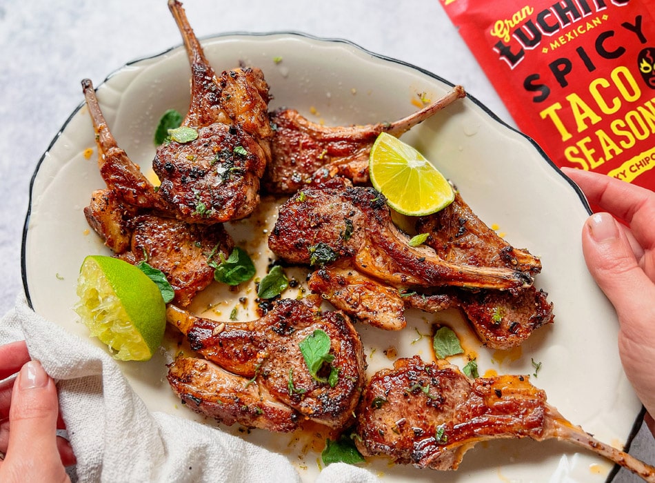BBQ Lamb Chops with Chipotle Marinade | Gran Luchito