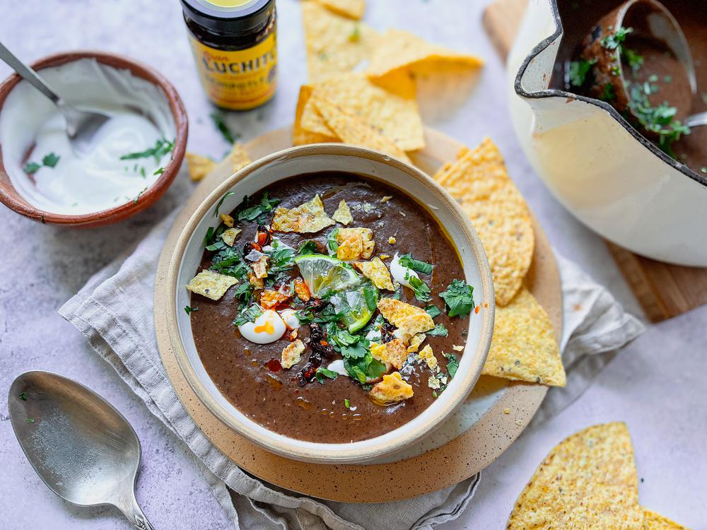 Black Bean Soup Recipe With Chipotle | Gran Luchito
