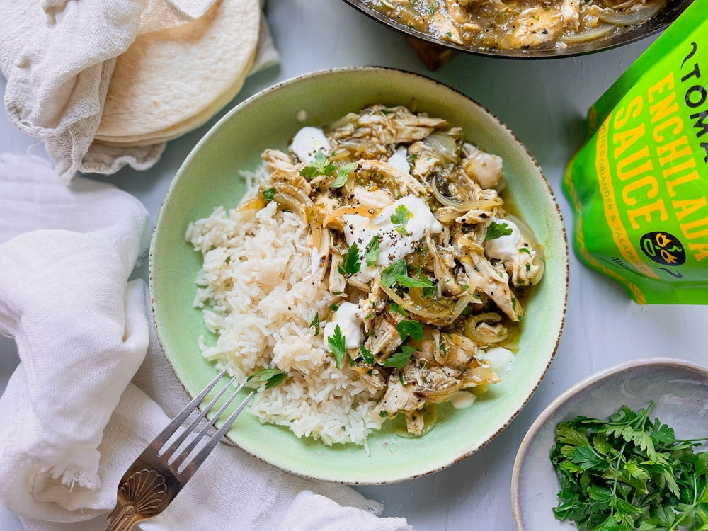 Chicken Chile Verde | Mexican Chicken Recipes | Gran Luchito
