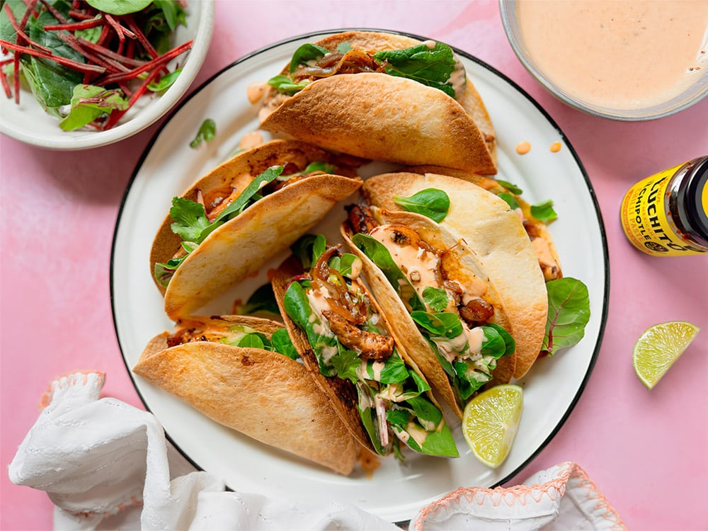 Crispy Air Fryer Tacos, Easy Tacos | Gran Luchito