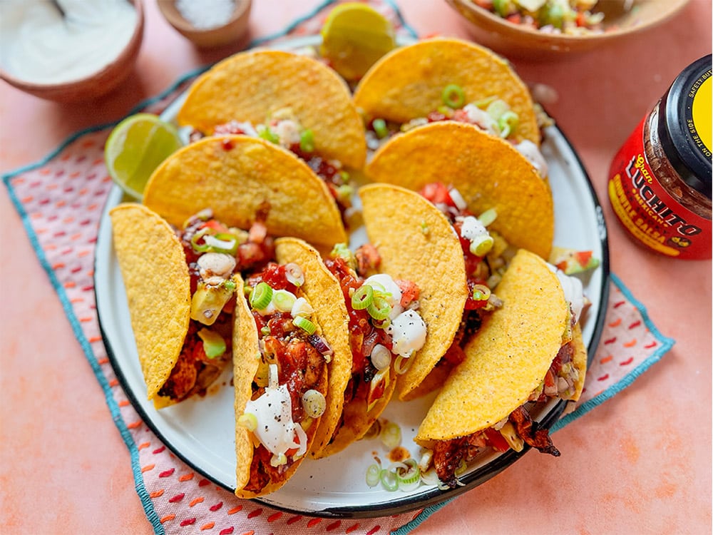 Crunchy Chicken Tacos | Gran Luchito