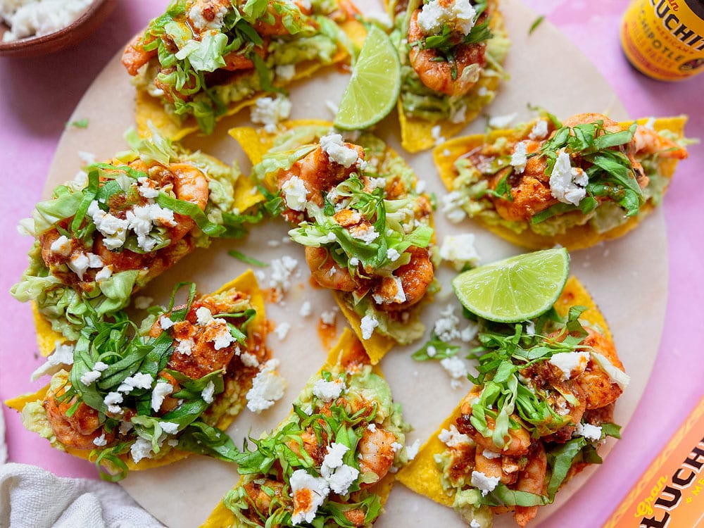 Shrimp Tostadas | Gran Luchito