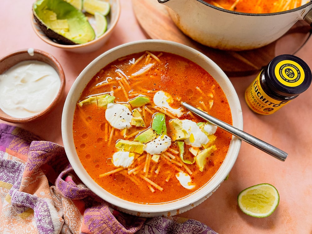 Delicious and Authentic Fideo Soup Recipe | Gran Luchito