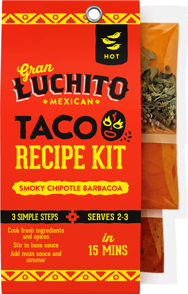 Gran Luchito Barbacoa Taco Recipe Kit